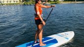 Great experience paddle boarding on the bay!