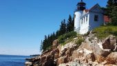 Sun soaked Acadia afternoon with Bill