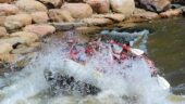 Fantastic rafting trip adventure.