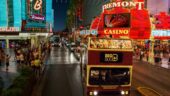 Late evening tour of Las Vegas