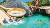 Great water park in the Caribbean to visit with friends and family to enjoy and relax in the sun 