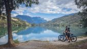 Great bike ride through beautiful Riva!