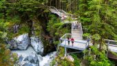 We visited Squamish Canyon falls and it was fantastique. Well organized, well kept, friendly people. Good experience. 