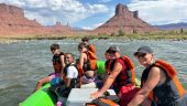 Great time rafting down the Colorado river in Moab