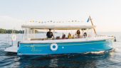 Pontoon on Lake Champlain